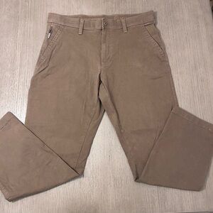 Weatherproof Stretch Hiking Pants Mens 34x30 Cedar Brown Outdoor Casual Flex